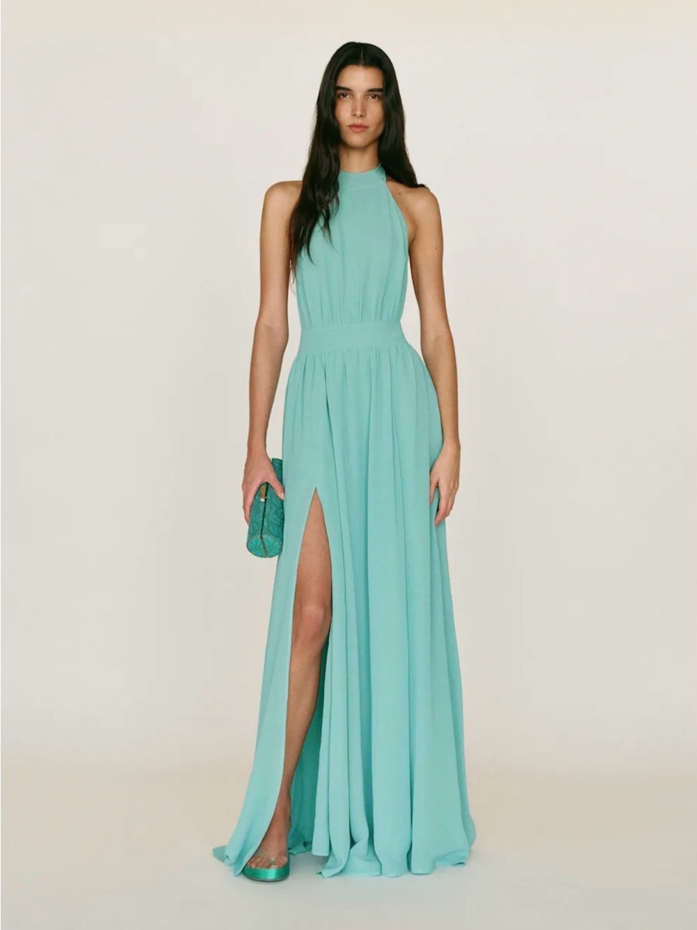 REFORMATION Andee Dress in Fountain 6